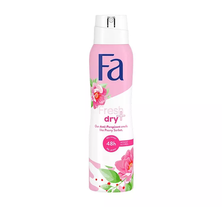 Fa Fresh & Dry 48H Dezodorant spray Peony Sorbet 150ml