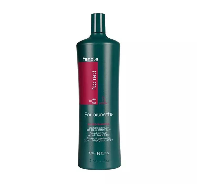 Fanola No Red Shampoo For Brunette szampon do włosów dla brunetek 1000ml