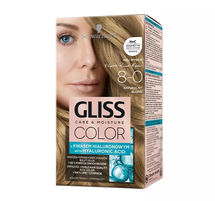 Schwarzkopf Gliss Color Krem koloryzujący nr 8-0 Naturalny Blond 1op. SO_111674