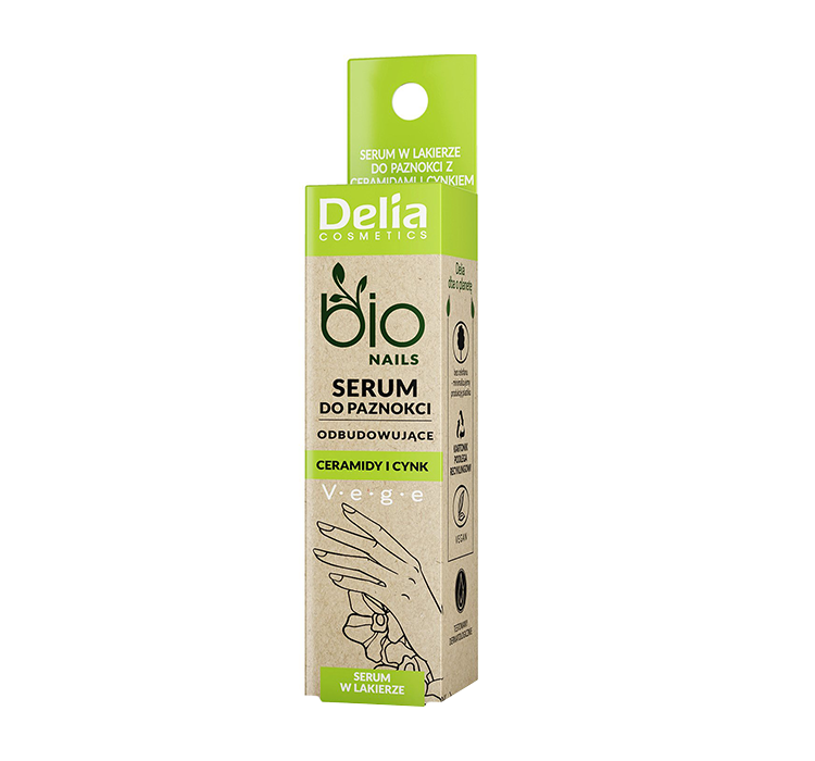 Delia Serum do paznokci Odbudowujące Ceramidy i cynk 11 ml
