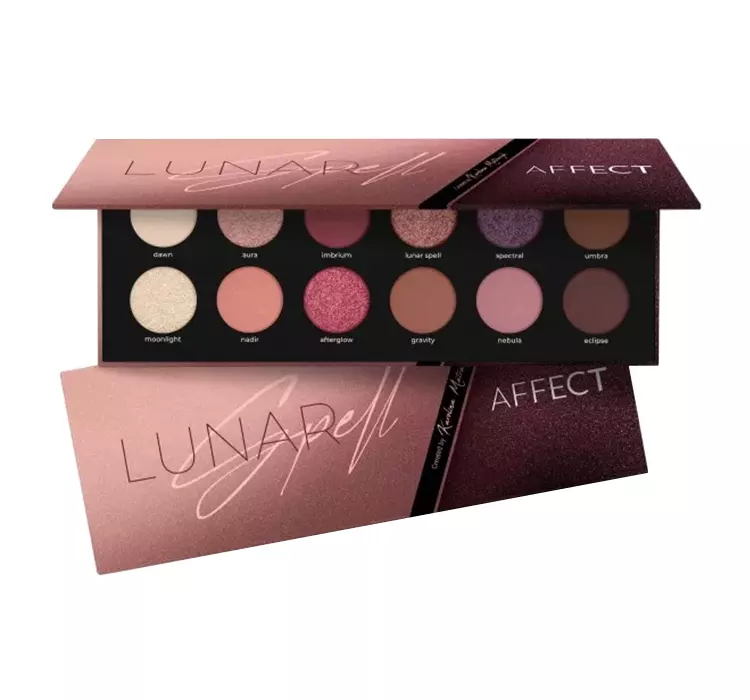 Affect LUNAR SPELL Eyeshadow Palette - Paleta 12 cieni do powiek - 12 x 2g