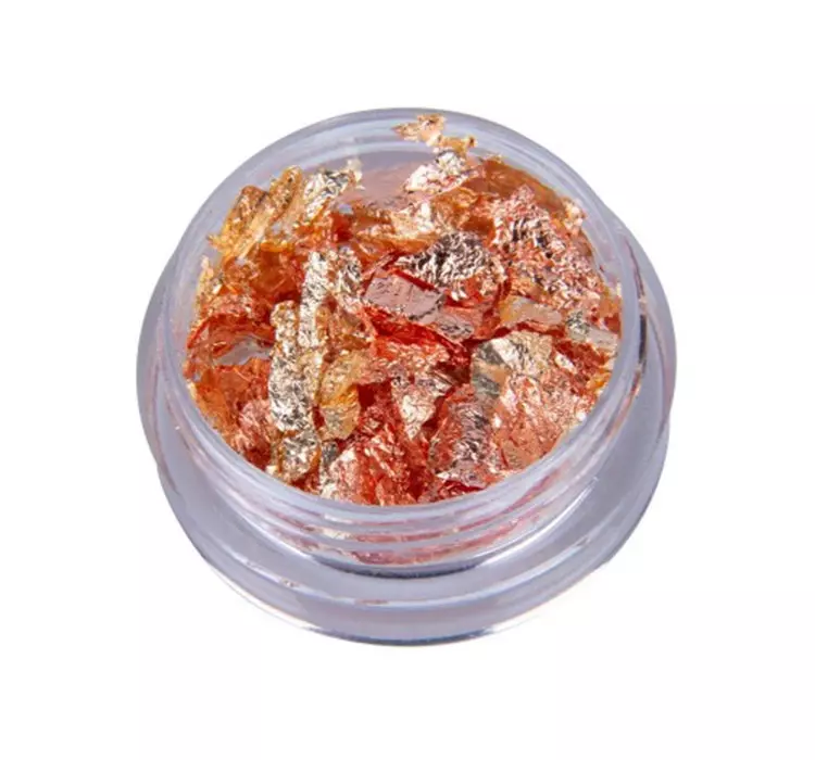 Pazłotko Cienka Folia Płatki Do Zdobień 3ML Nr 7