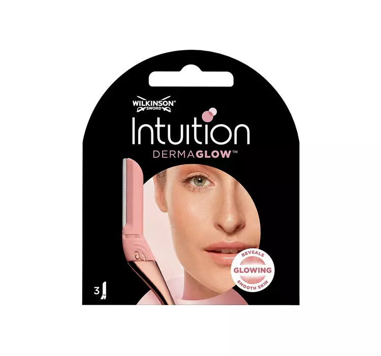 Wilkinson Intuition Dermaglow wymienne wkłady do profesjonalnego narzędzia do dermaplaningu 3szt.