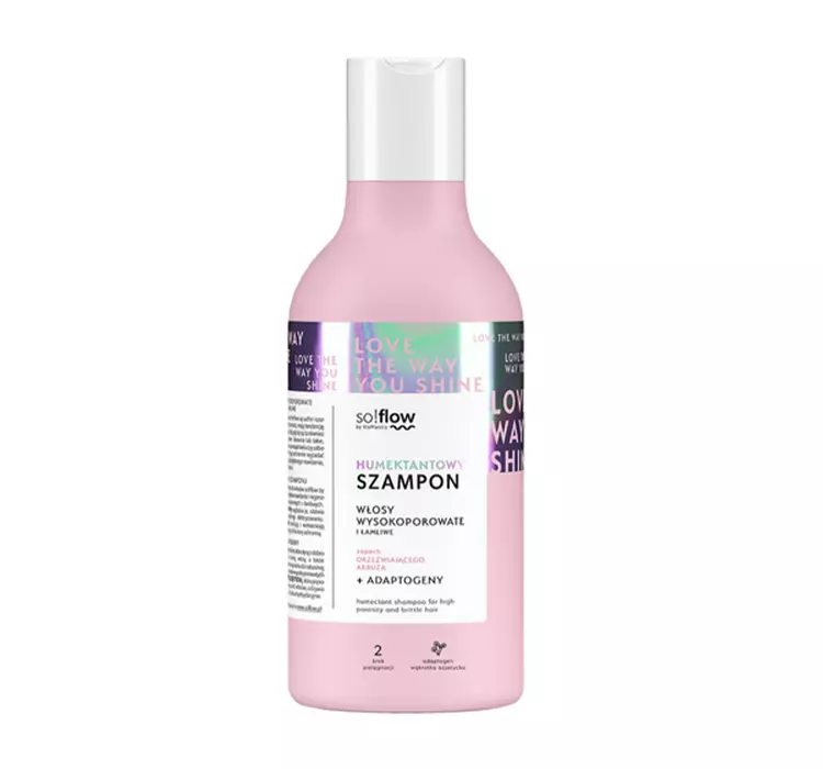 So!Flow Humektantowy szampon do włosów wysokoporowatych 400.0 ml