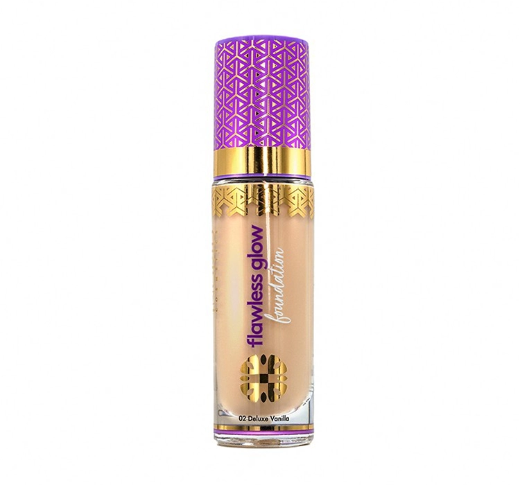 Ingrid Cosmetics Cosmetics Podkład Rozświetlający Flawless Glow 02 DELUXE VANILLA 30 ml