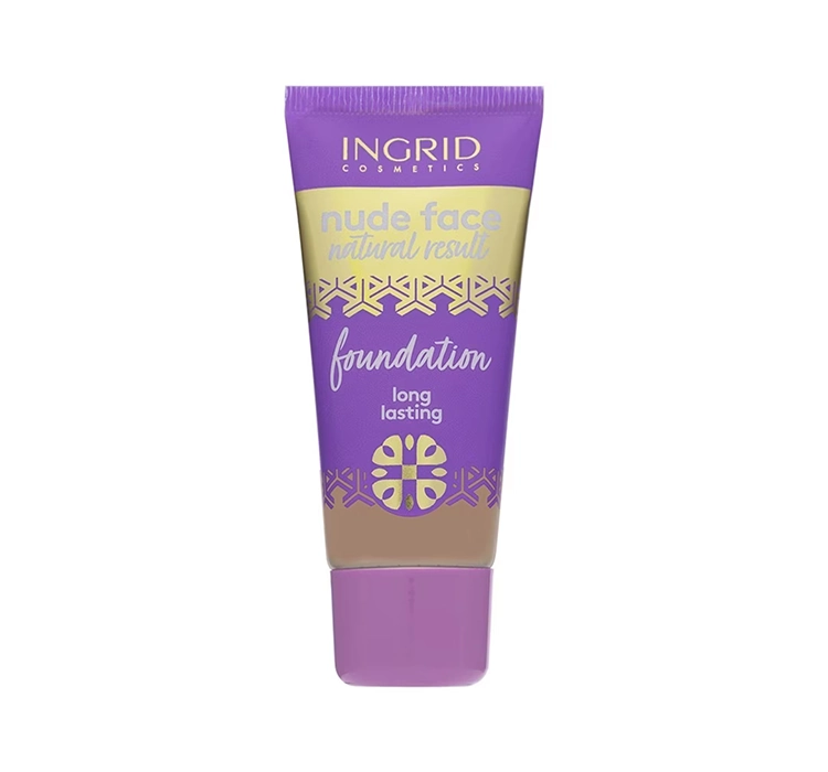 INGRID Nude Face Natural Result Foundation podkład kryjący 24 Nutty
