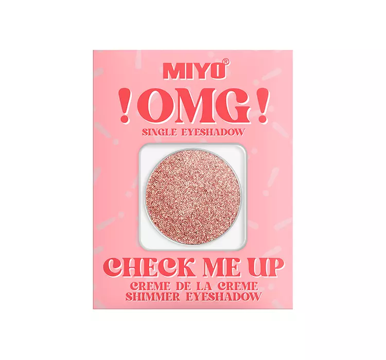 MIYO - !OMG! - Check Me Up - Creme De La Creme Shimmer Eyeshadow - Magnetyczny cień do powiek - Błyszczący - 1,3 g - 27 LOLLYPOP