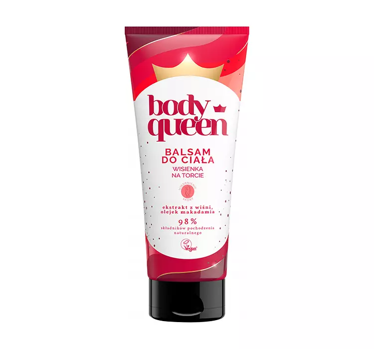 BODY QUEEN Ujędrniający Balsam Do Ciała Wisienka Na Torcie 200ml