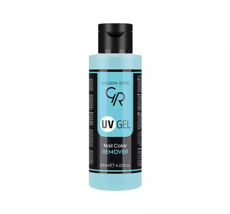 GOLDEN ROSE UV GEL REMOVER PREPARAT DO USUWANIA LAKIERÓW HYBRYDOWYCH 125ML