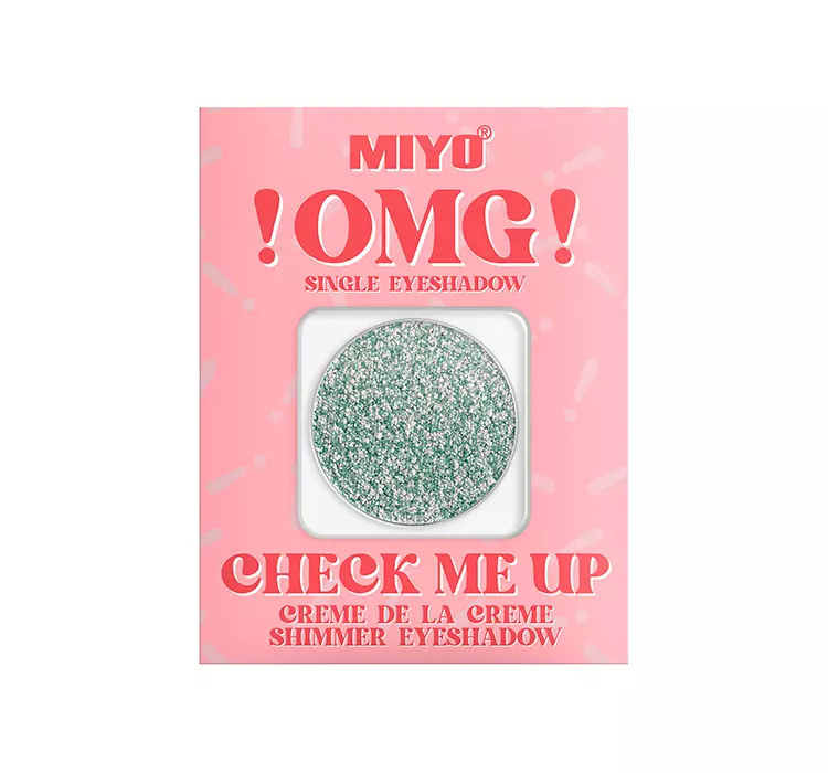MIYO - !OMG! - Check Me Up - Creme De La Creme Shimmer Eyeshadow - Magnetyczny cień do powiek - Błyszczący - 1,3 g - 26 FLORAL INFUSION