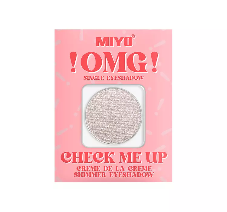 MIYO - !OMG! - Check Me Up - Creme De La Creme Shimmer Eyeshadow - Magnetyczny cień do powiek - Błyszczący - 1,3 g - 24 BULLION