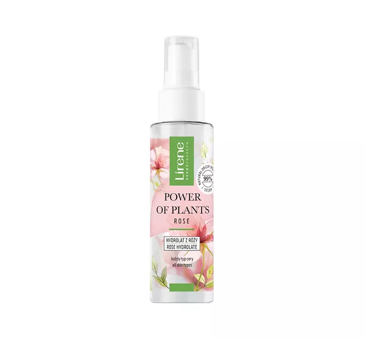 Lirene Power of Plants hydrolat z róży 100ml