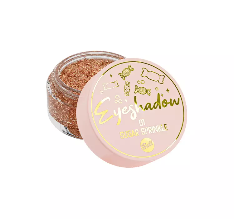 Bell cień do powiek CANDY SHOP Eyeshadow 001 Sypki cień do powiek w słoiczku, 1,3g