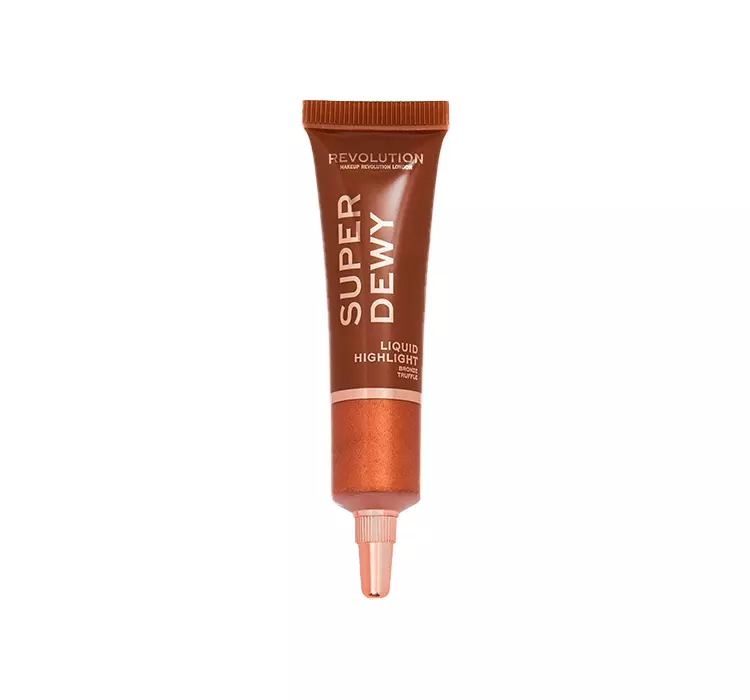 MAKEUP REVOLUTION SUPERDEWY LIQUID HIGHLIGHTER PŁYNNY ROZŚWIETLACZ DO TWARZY BRONZE TRUFFLE 15ML