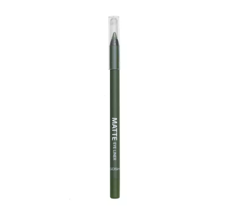 GOSH - Matte Eye Liner - Wodoodporna matowa kredka do oczu - 1,2 g - 018 OLIVE GREEN