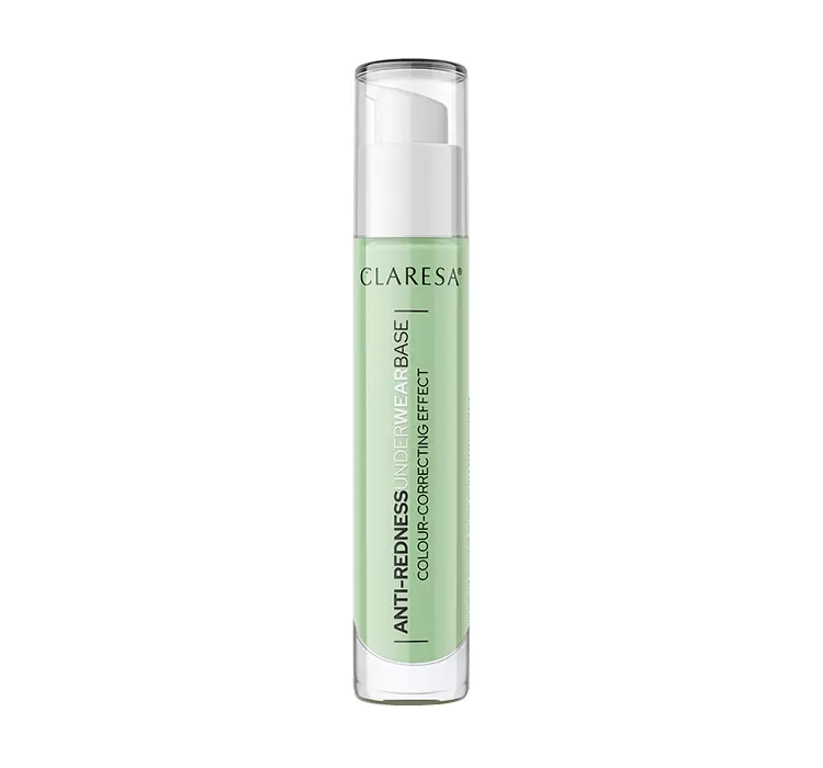 Claresa, ANTI-REDNESS UNDERWEAR BASE baza pod makijaż optycznie neutralizująca