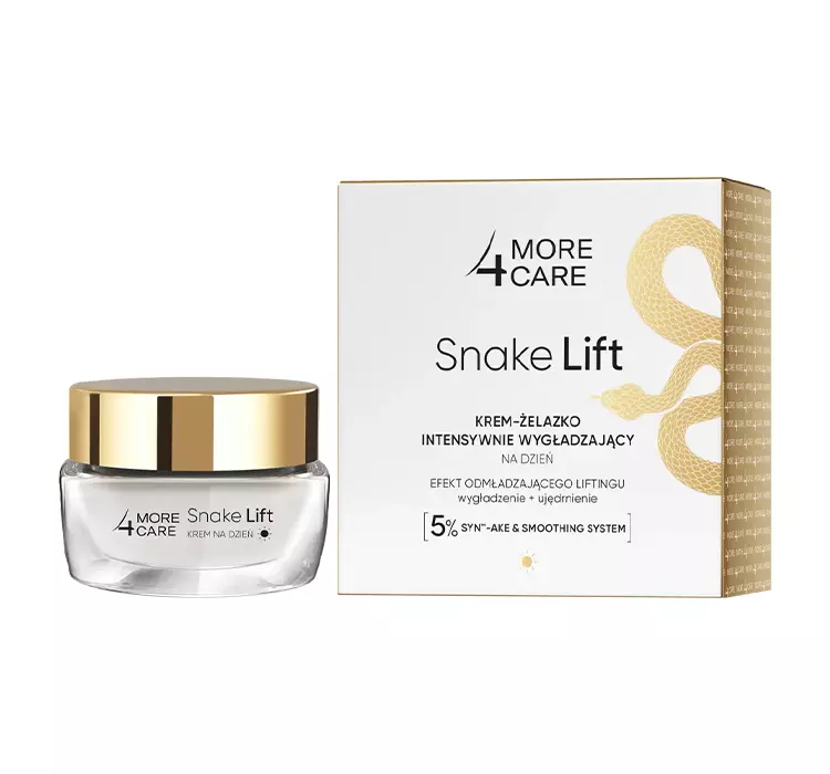 More 4 Care Snake Lift Intensywnie wygładzający krem-żelazko na dzień 50ml