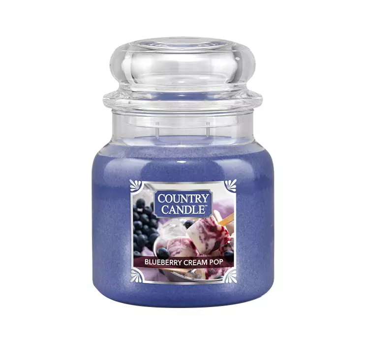Średnia świeca Blueberry Cream