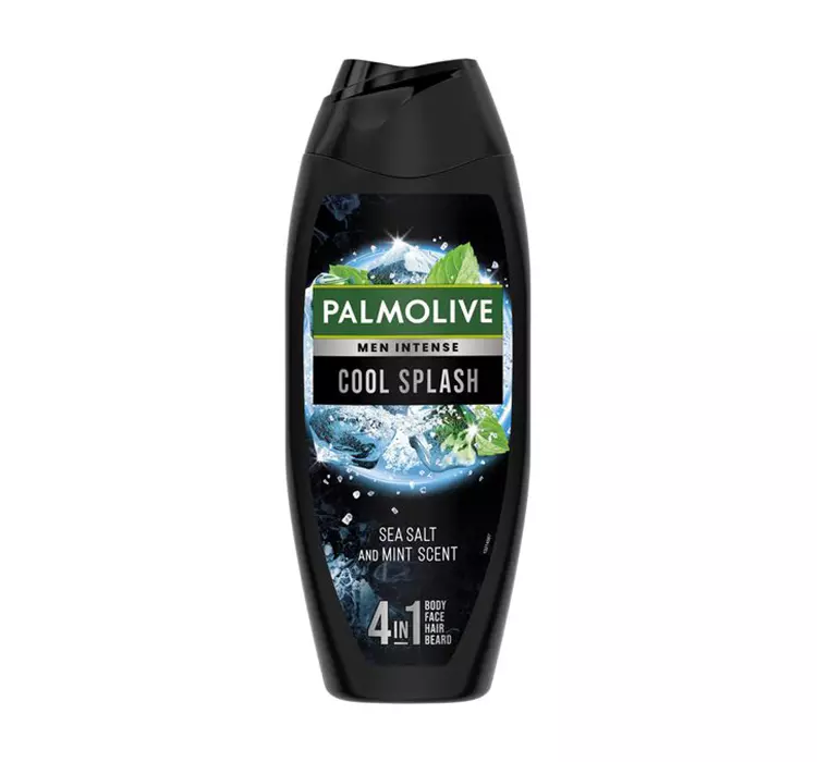 Palmolive żel pod prysznic Men Intense Cool Splash 500ml do ciała, włosów, twarzy i brody