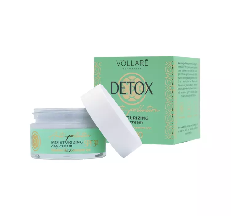 VOLLARE_Detox Moisturzing Day Cream nawilżający krem do twarzy na dzień SPF30 50ml