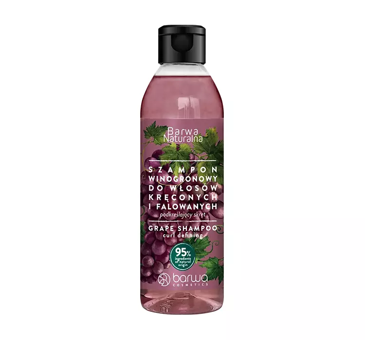 BARWA Barwa Naturalna szampon podkreślający skręt do włosów kręconych i falowanych Wionogrono 200ml