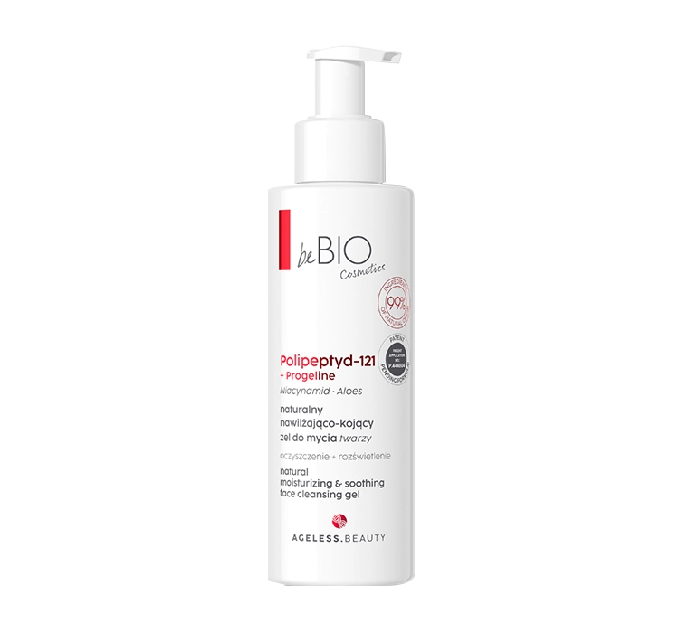 BE BIO CHODAKOWSKA AGELESS BEAUTY Naturalny nawilżająco–kojący żel do mycia twarzy, 150ml