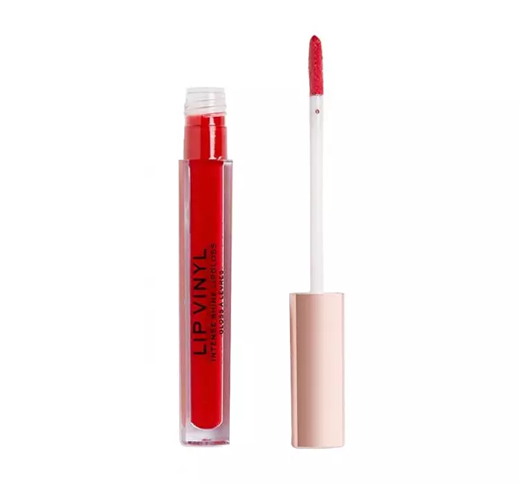 Makeup Revolution Lip Vinyl szminka w płynie by dodać włosom olśniewającego blasku odcień Cherry 3,6 ml