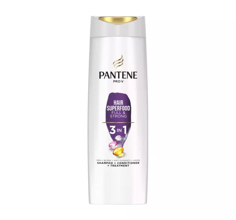 Pantene Pro-V 3w1 Szampon do włosów i odżywka Hair Superfood 400 ml