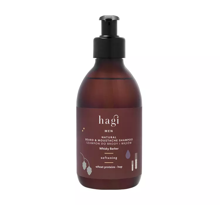 Hagi Naturalny szampon do brody i wąsów Whisky Barber