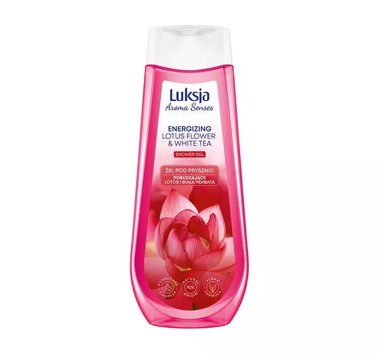 Luksja, Aroma Senses Żel Pod Prysznic Lotos I Biała Herbata, 500 ml