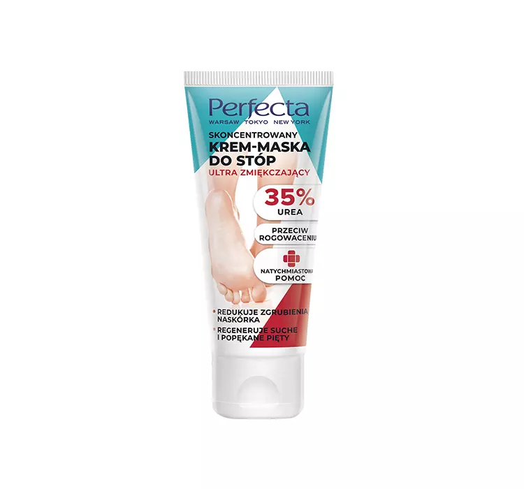 Perfecta Skoncentrowany krem-maska do stóp ultra zmiękczający 35% UREA 010214718