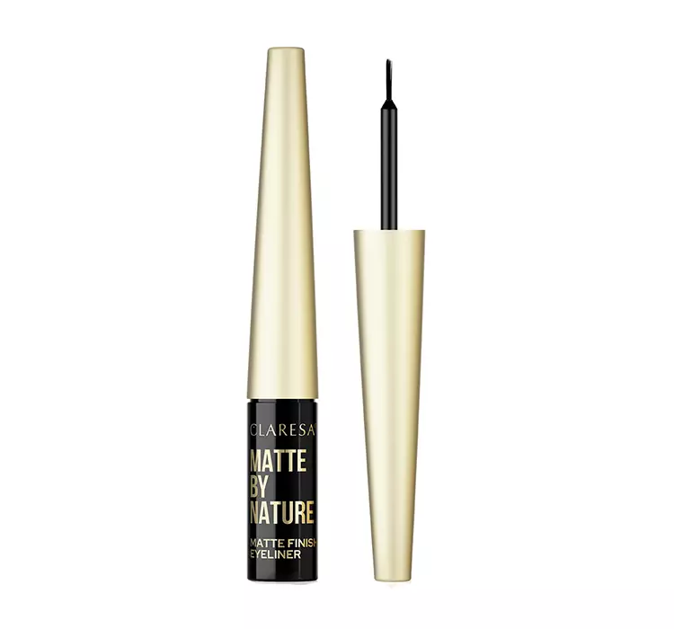 CLARESA - MATTE BY NATURE - Matte Finish Eyeliner - Matowy eyeliner w płynie - 4 g