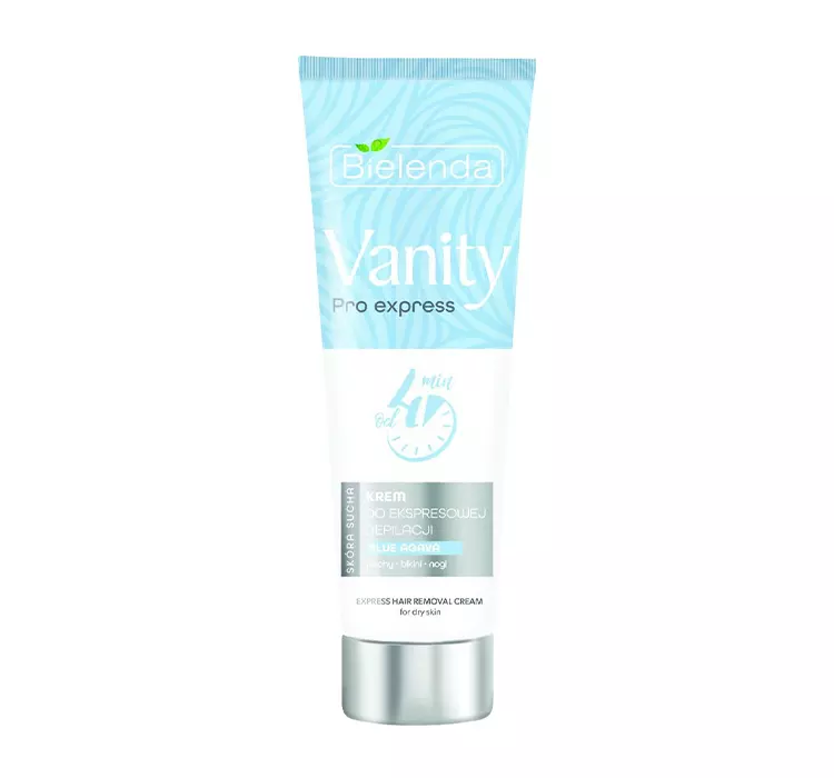 Bielenda Vanity Pro Express Krem do ekspresowej depilacji skóra sucha Blue Agava 75 ml