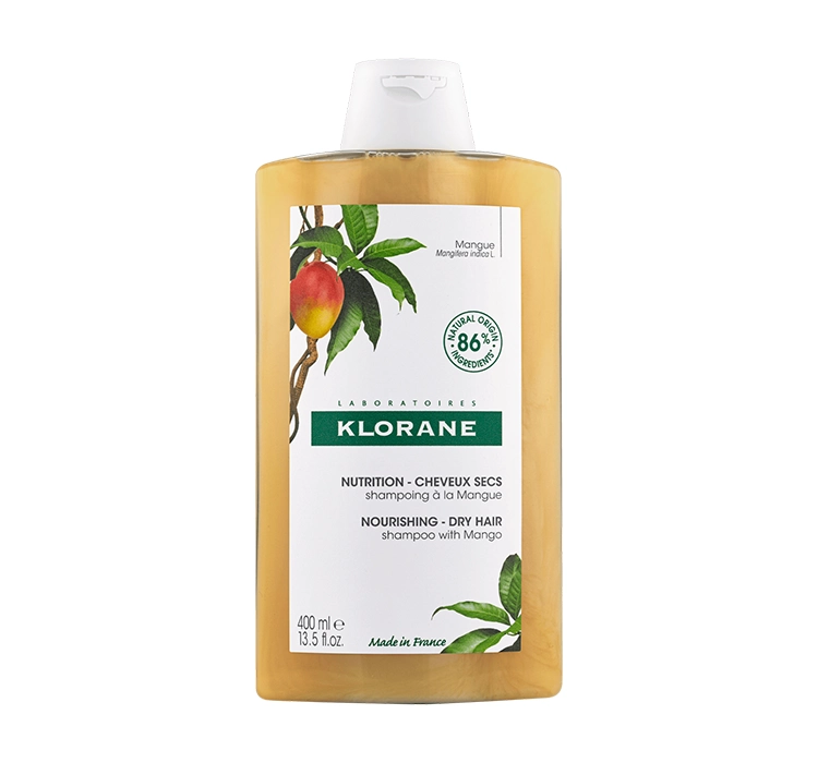 Klorane szampon do włosów z mango 400 ml nowa formuła