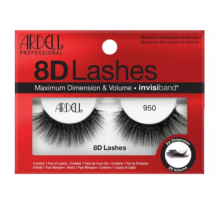 Ardell 8D Lashes - Sztuczne rzęsy na pasku - 950