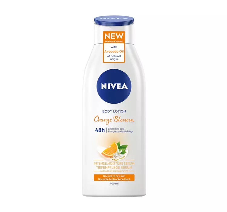 Nivea Balsam do ciała KWIAT POMARAŃCZY, 400 ml 9005800355672