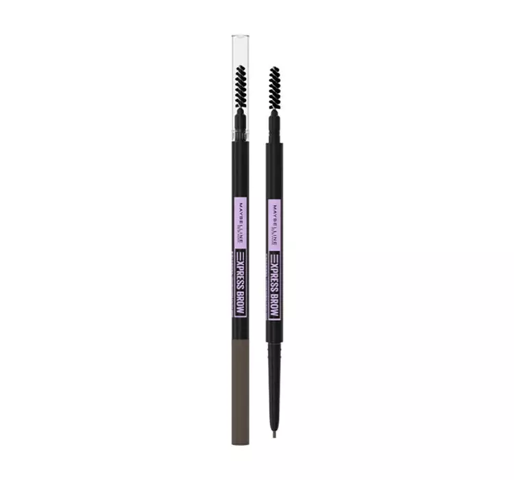 Maybelline BROW ULTRA SLIM - DEFINING PENCIL - Automatyczna kredka do brwi ze szczoteczką - 05 - DEEP BROWN