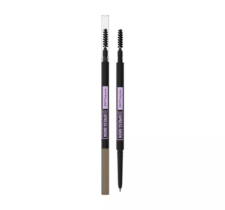 Maybelline BROW ULTRA SLIM - DEFINING PENCIL - Automatyczna kredka do brwi ze szczoteczką - 01 - SOFT BROWN