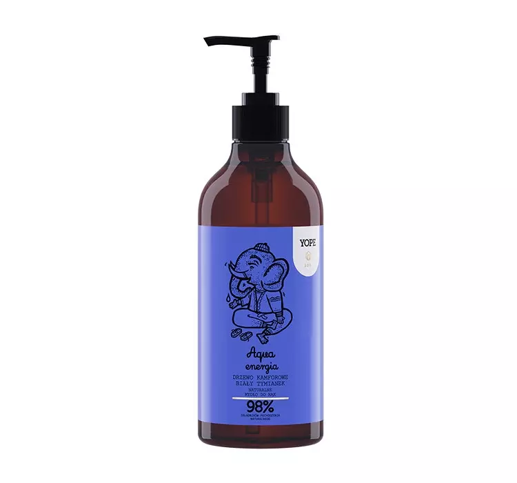 YOPE Soul Aqua - Mydło w płynie 500ml