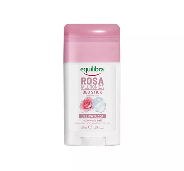 Equilibra Rosa Różany Dezodorant w sztyfcie z kwasem hialuronowym 50ml