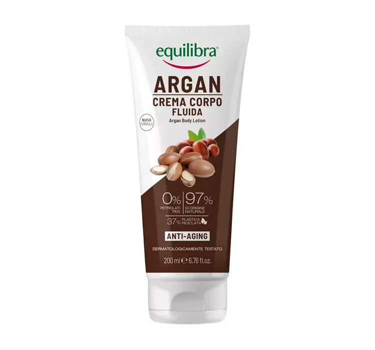EQUILIBRA Argan Arganowy balsam do ciała, 200ml