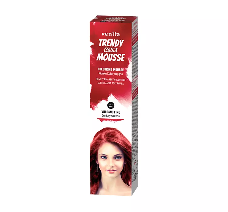 Venita Trendy Color Pianka koloryzująca 31 Ognisty Wulkan 75ml