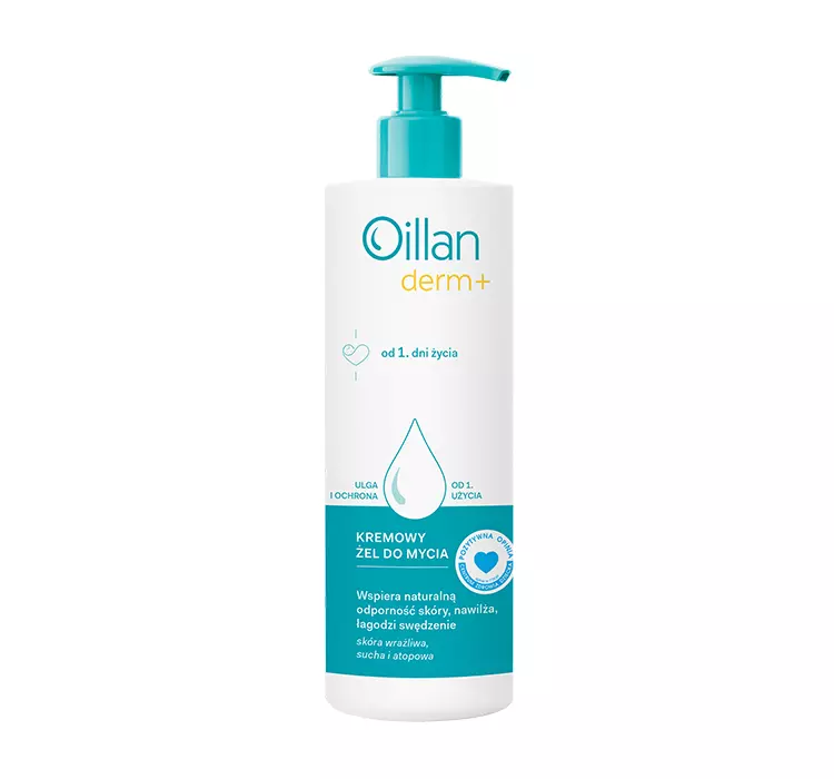 Oillan Derm+ Kremowy żel do mycia 400 ml