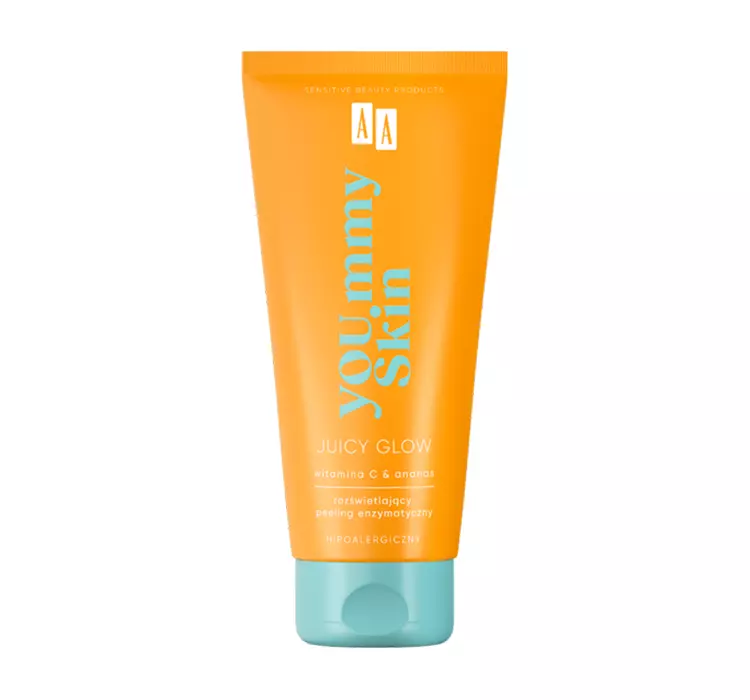 AA Yoummy Skin rozświetlający Peeling enzymatyczny Juicy Glow 200 ml