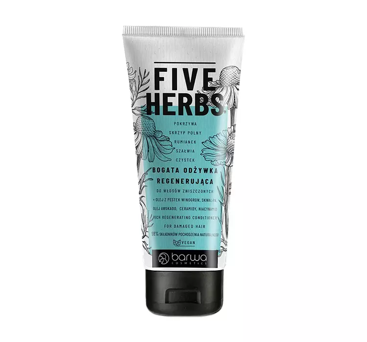 Barwa Five Herbs odywka regenerujca 180ml
