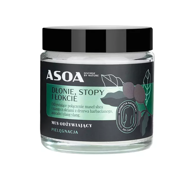 Asoa Asoa Masło Ładne Stópki ,120 ml F507-65659