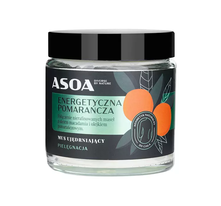 Asoa Asoa Mus Ujędrniający Energetyczna Pomarańcza 120 ml 5B3F-7324D