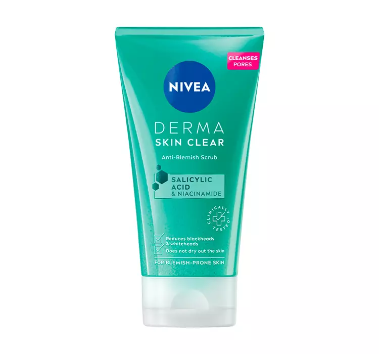 Nivea Derma Skin Clear peeling przeciw niedoskonałościom 150ml