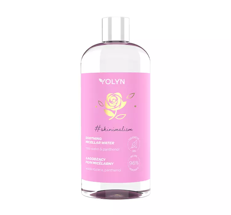 YOLYN #CleanBeauty łagodzący płyn micelarny 500ml