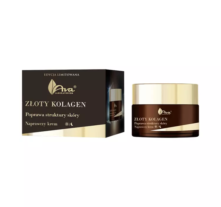 Ava Złoty Kolagen naprawczy krem na dzień i na noc 50 ml